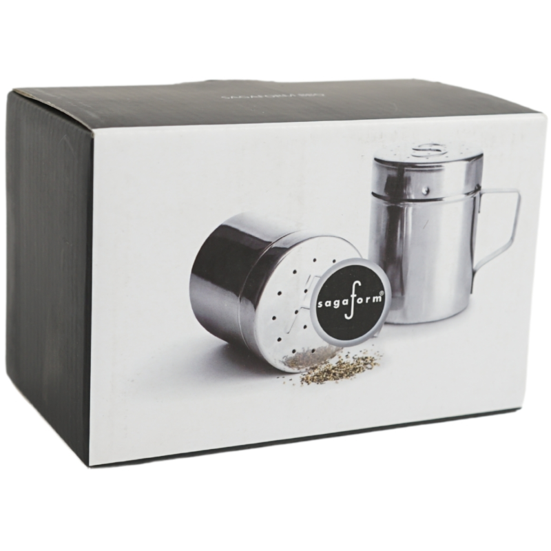 Sagaform BBQ Salz- und Pfefferset mit Griff 9,5 cm 2er Set