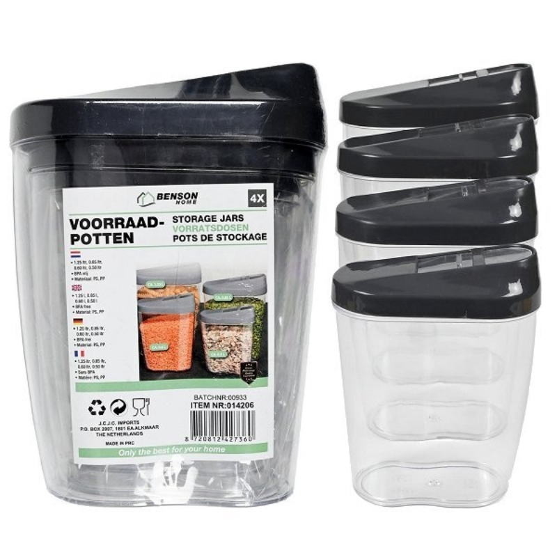 Strooibussen set 4 delig