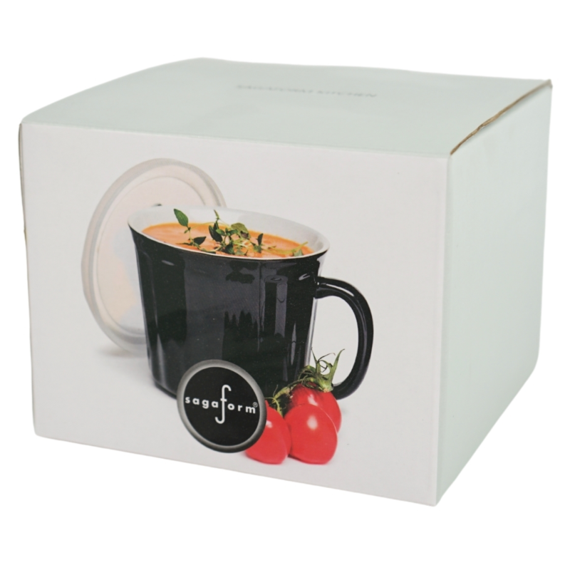 Sagaform soepmok zwart 500 ml