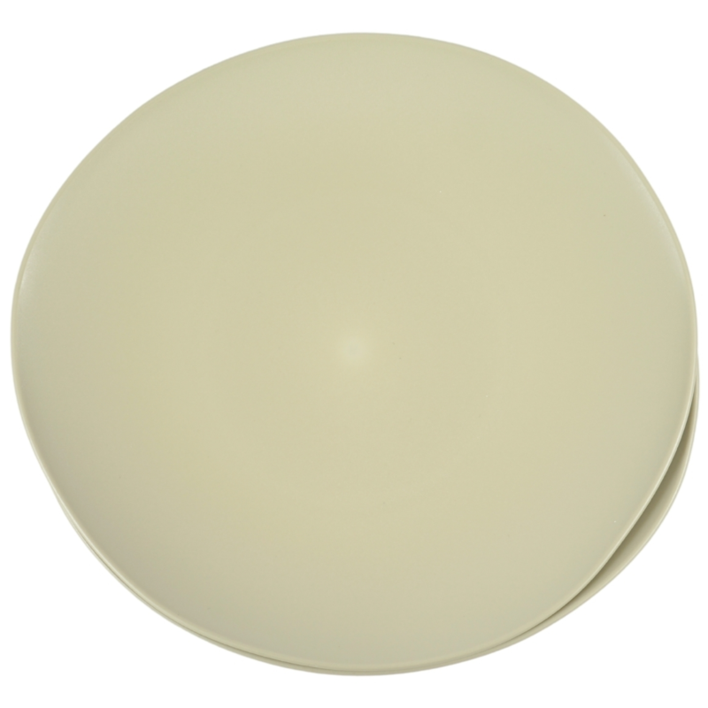 Curver dinerbord grijsgroen 26 cm set van 2