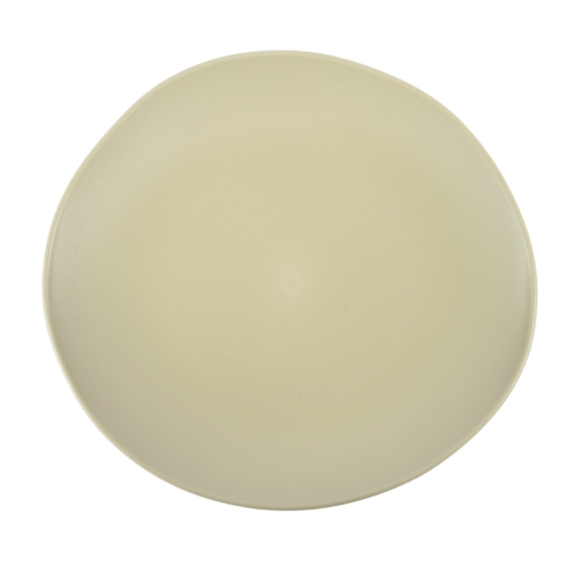 Curver ontbijtbord grijsgroen 20 cm set van 2