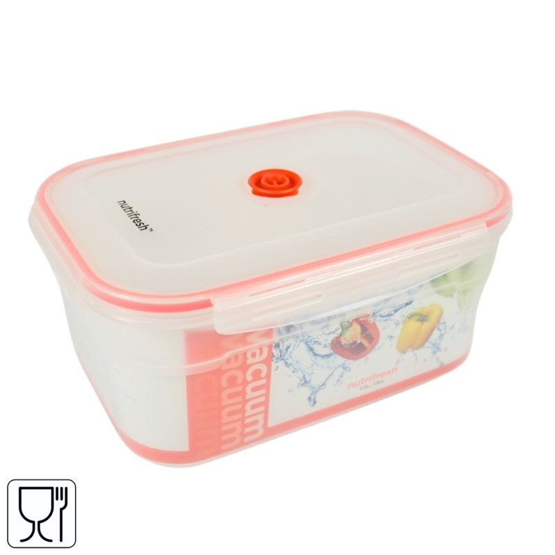 (R) Nutrifresh Vakuum-Aufbewahrungsbox orange 3,5 L