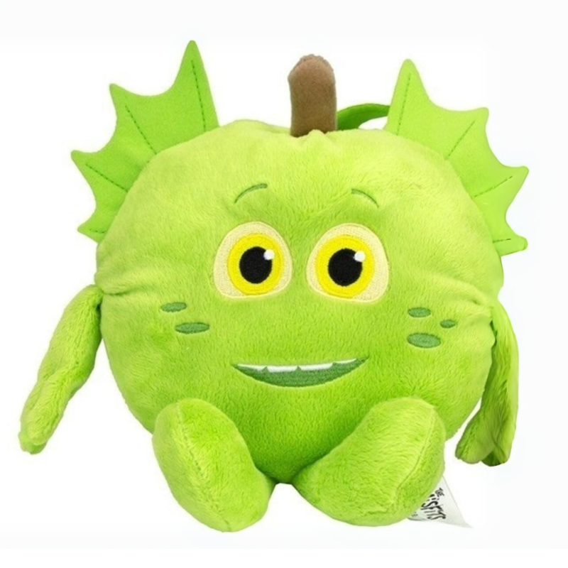 (R) The Misfits knuffel monster appel pluche 28 cm