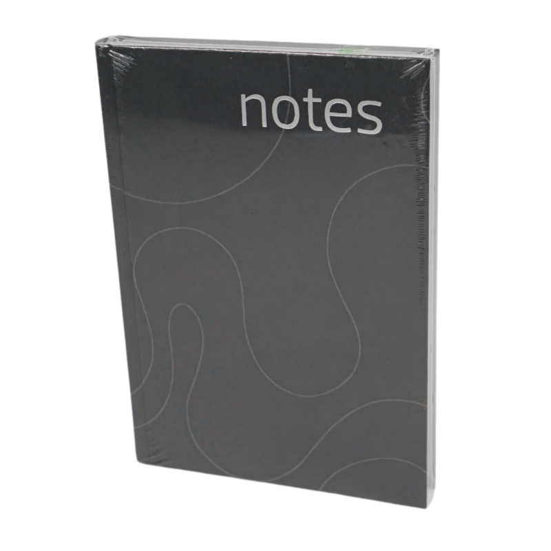 Notitieboek dotted zwart A5