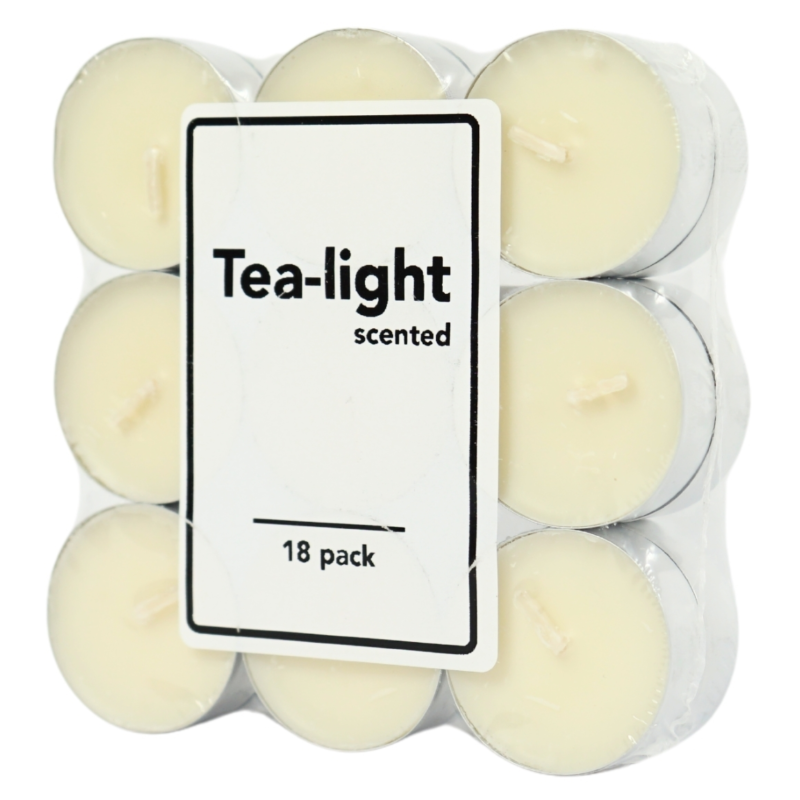 Geurtheelichten vanille 4 cm 18 stuks