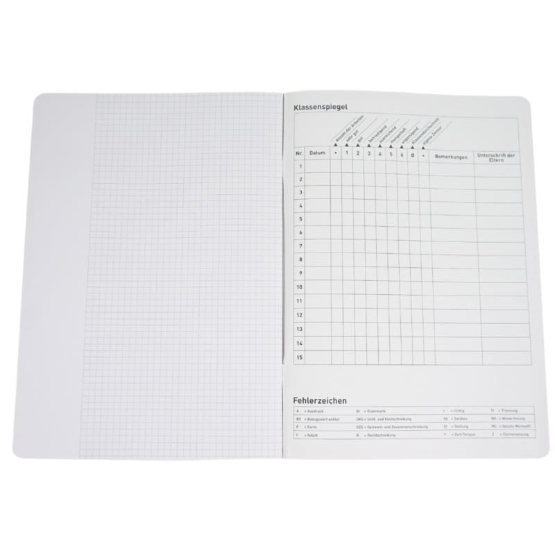 Herlitz schoolschrift 40 vellen regel 26 geruit A4