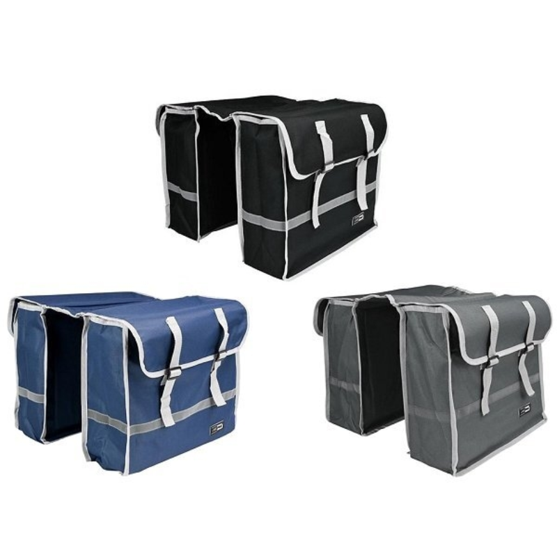 Fietstas nylon dubbel Lastpack