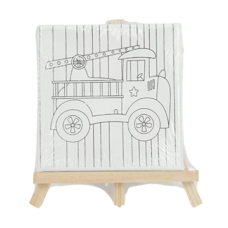 Schildersezel met canvas 19,5 cm