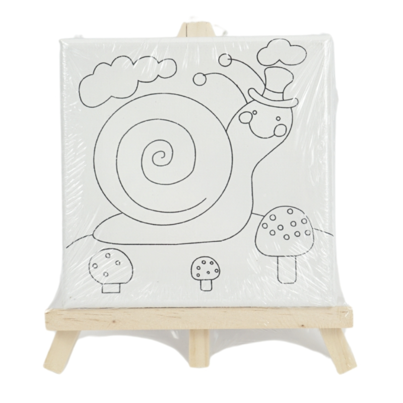 Schildersezel met canvas 19,5 cm