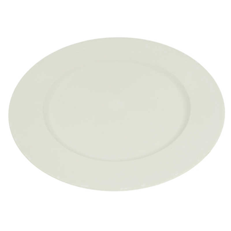 HBX decoratie bord licht grijs 33 cm