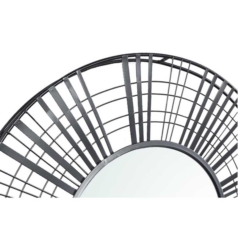 PTMD spiegel Indivo metaal zwart 90 cm