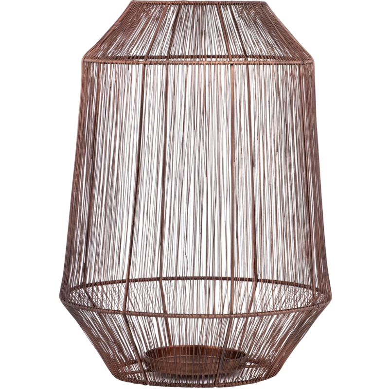 PTMD windlicht Justy L koperkleurig 38 cm