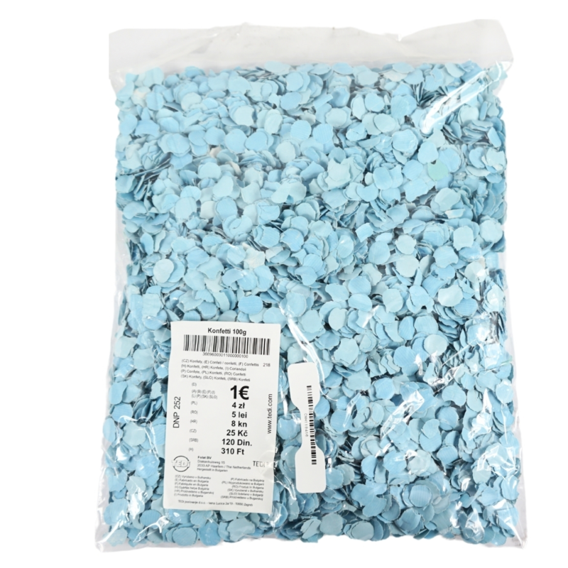 Folat confetti blauw 100 g