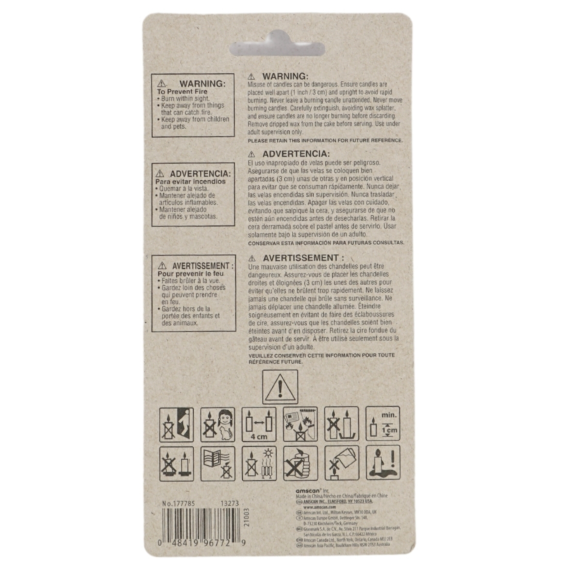 Cijferkaars 5 jaar 13,5 cm