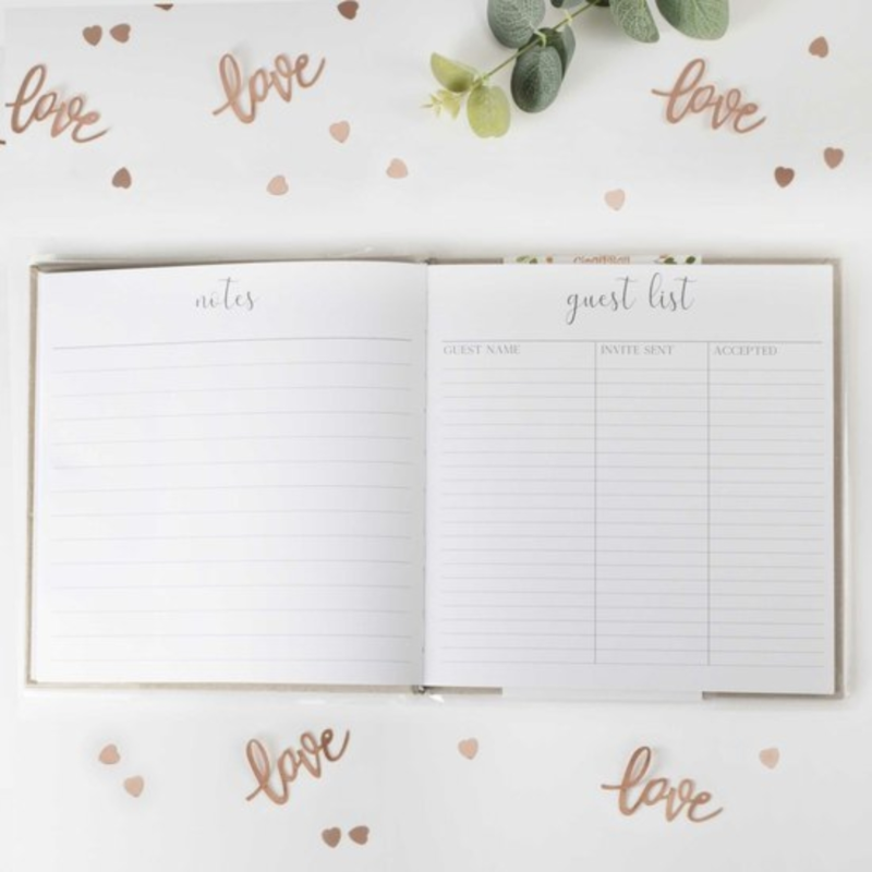 Ginger Ray Hochzeitsplaner 21 cm