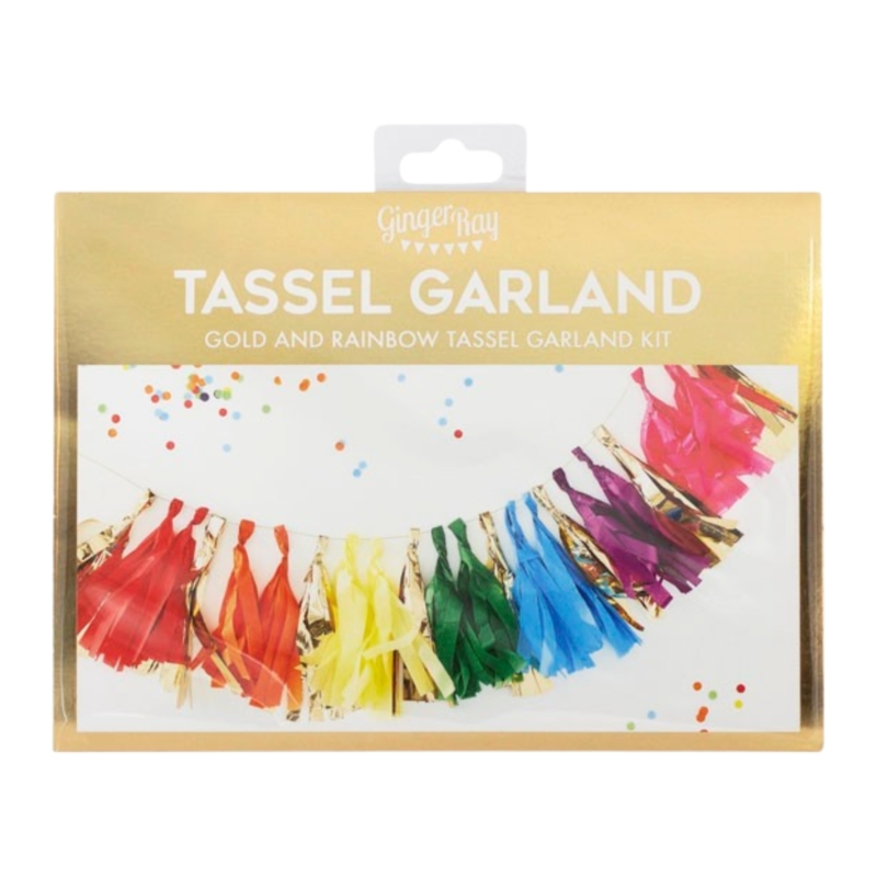 Ginger Ray slinger franje crêpe papier en folie 1,5 m