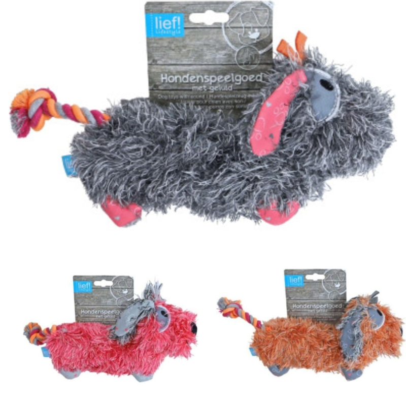 Lief! Hundespielzeug Dackel Girls 28 cm 3 sortiert