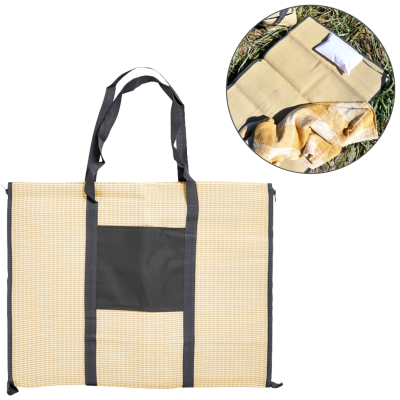 Strandtas 2-in-1 tas en mat 60 x 180 cm