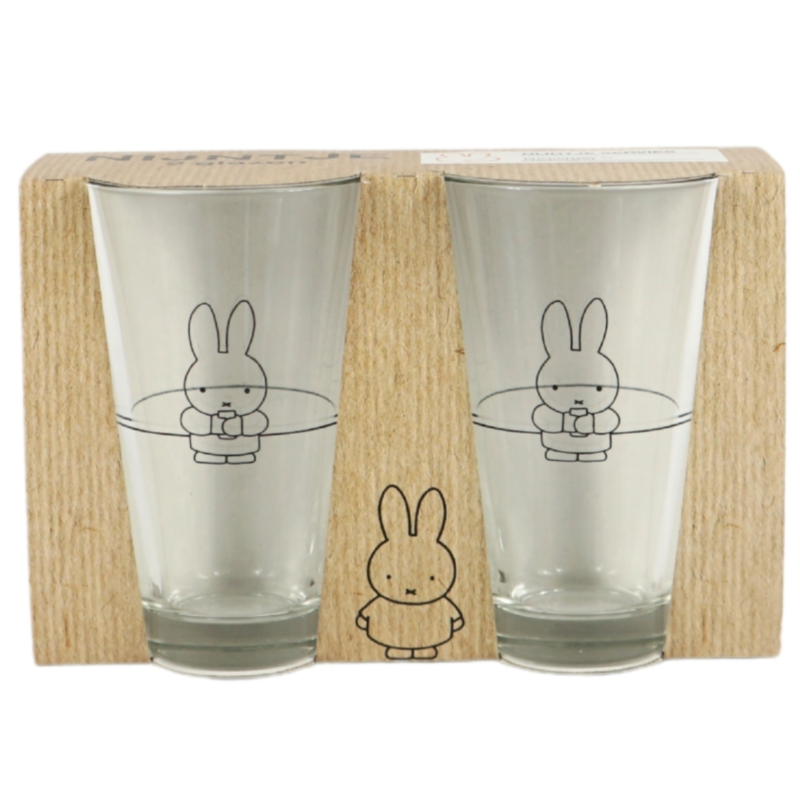 Nijntje longdrinkglazen 330 ml set 2 stuks