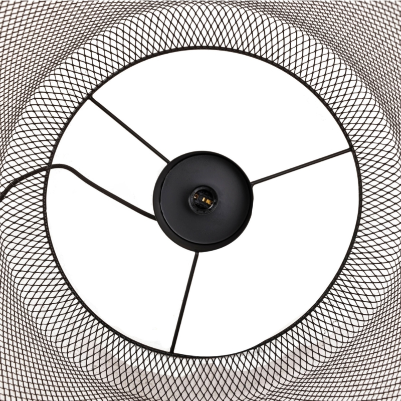 PTMD hanglamp Mesh zwart 80 cm