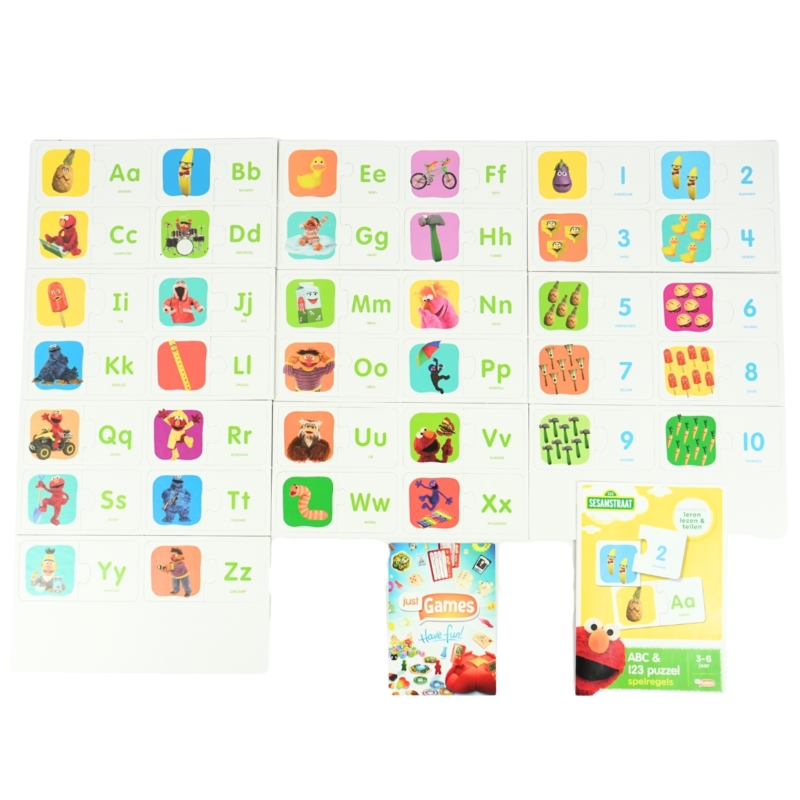 Sesamstraat ABC & 123 puzzel