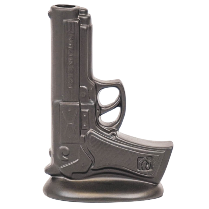 Housevitamin vaas Gun zwart 22 cm