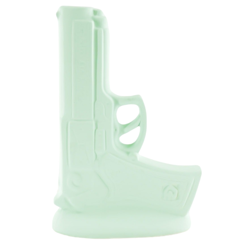 Housevitamin vaas Gun mintgroen 22 cm
