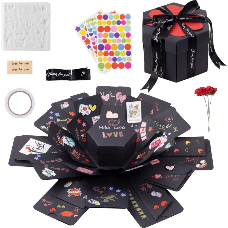 Intrend DIY explosie cadeaudoos 42,5 cm