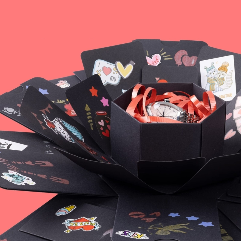 Intrend DIY explosie cadeaudoos 42,5 cm