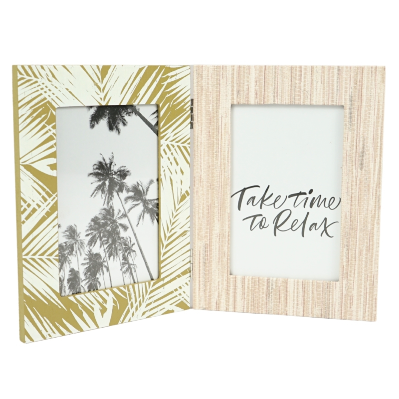 Fotolijst tweeluik 10 x 15 cm