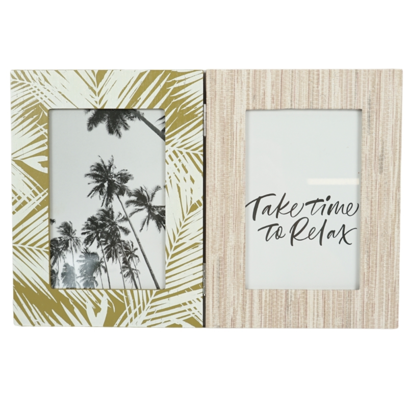 Fotolijst tweeluik 10 x 15 cm