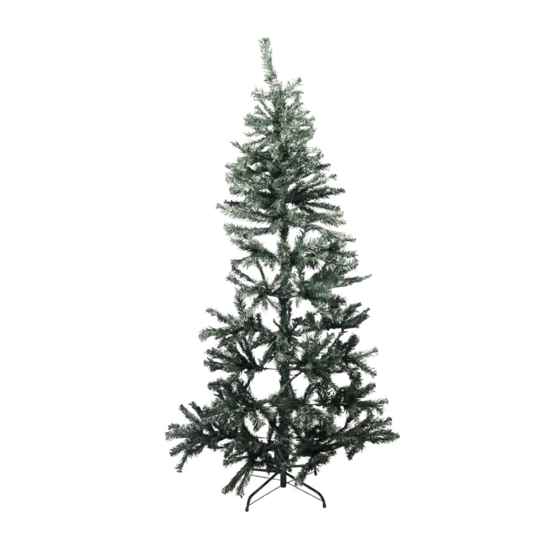 Kunstkerstboom hoek groen 349 takken 180 cm