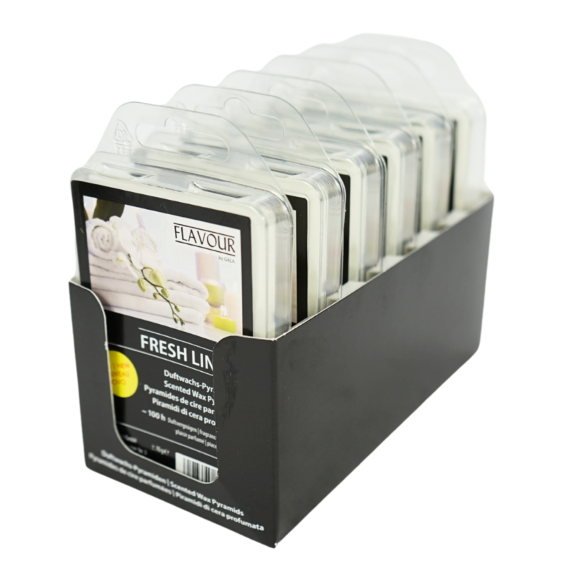 Gala Waxmelts Pyramide Fresh Linen 6 stuks