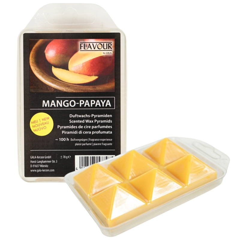 Gala Waxmelts Pyramide Mango/Papaya 6 stuks