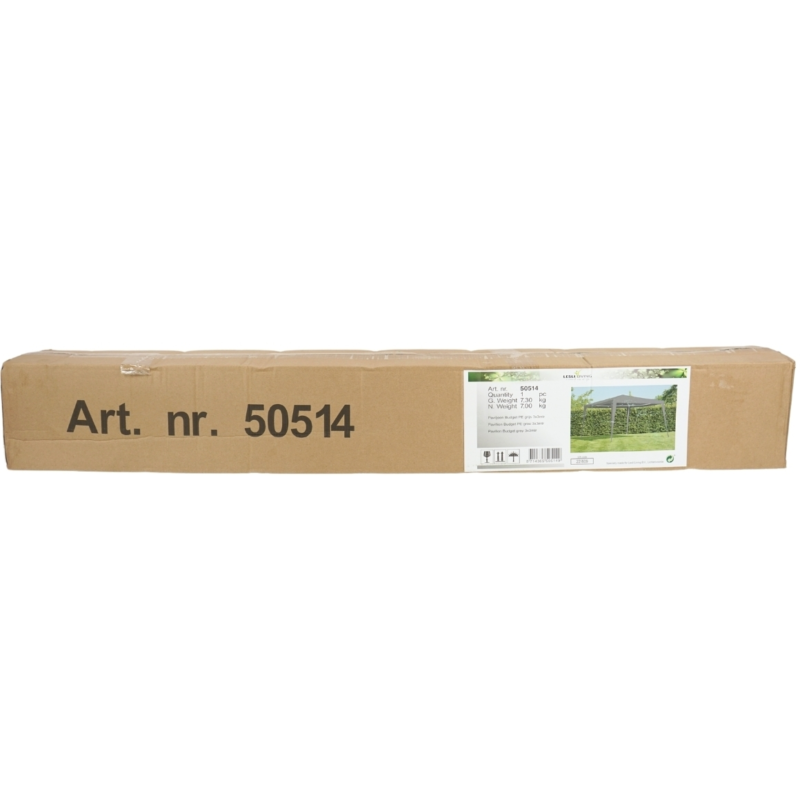 Lesli Living partytent grijs 3 x 3 meter