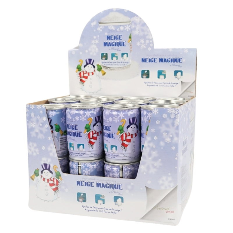 DIY decoratie sneeuw in blik 20 gram