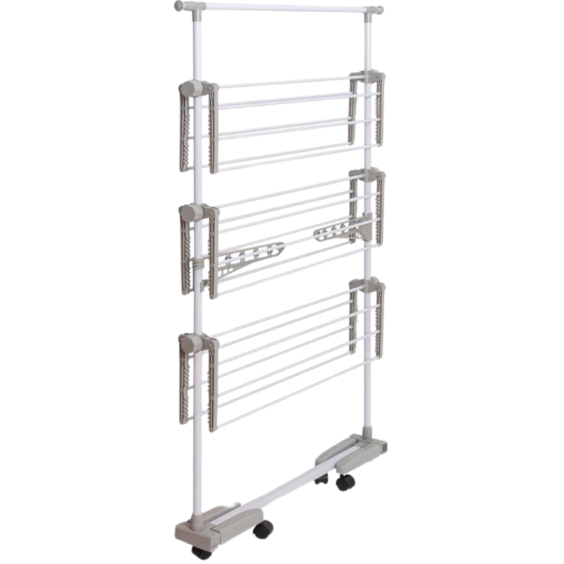 Droogrek opvouwbaar grijs 157 cm