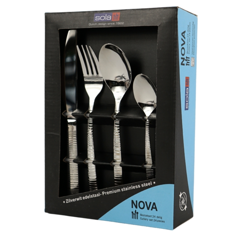 Sola Nova bestekset 23 cm set van 24