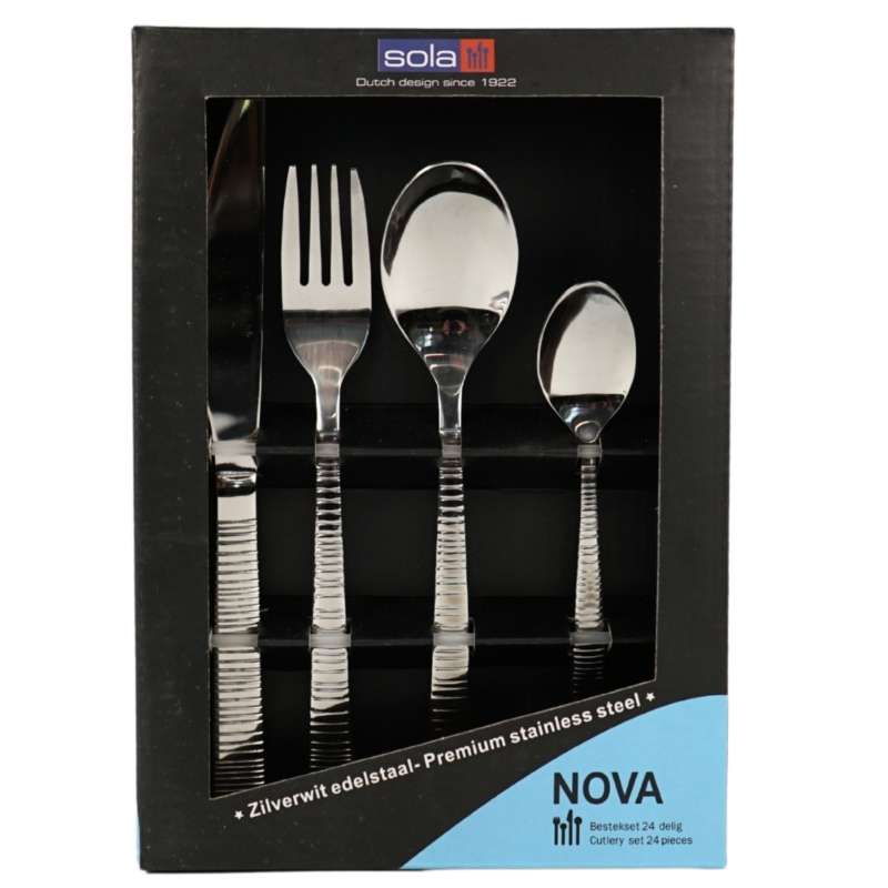 Sola Nova bestekset 23 cm set van 24
