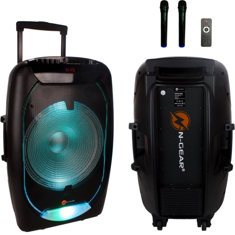 N-GEAR Flash 1510 bluetooth speaker met microfoons 500 W