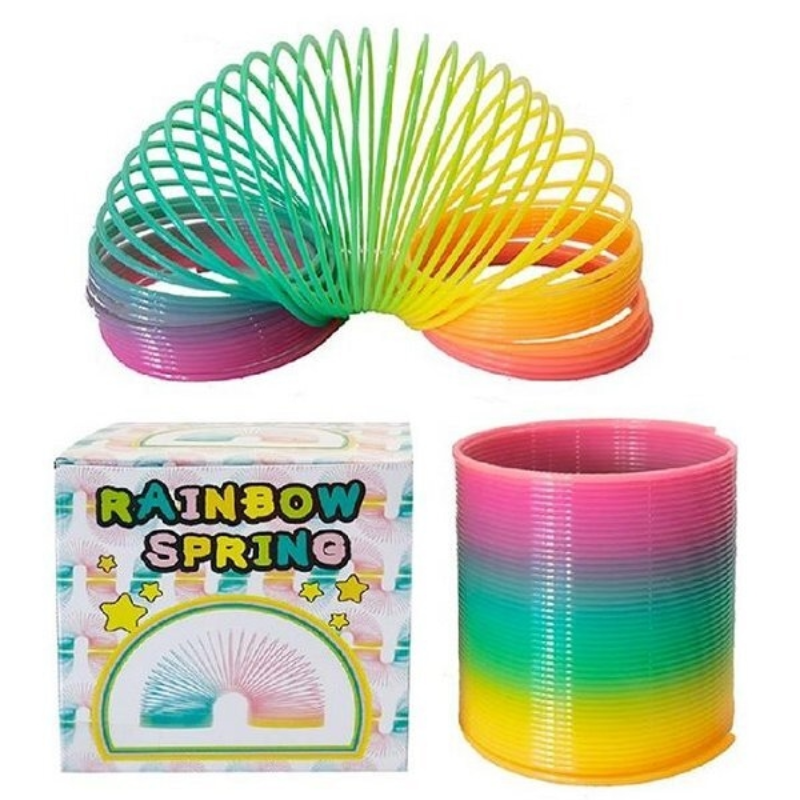 Trapveer springveer regenboog