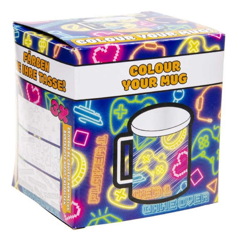 Kleur je eigen beker gamer 250 ml