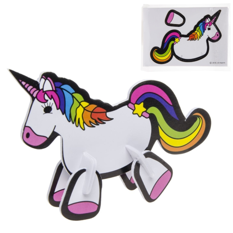 3D puzzel eenhoorn 9,5 cm