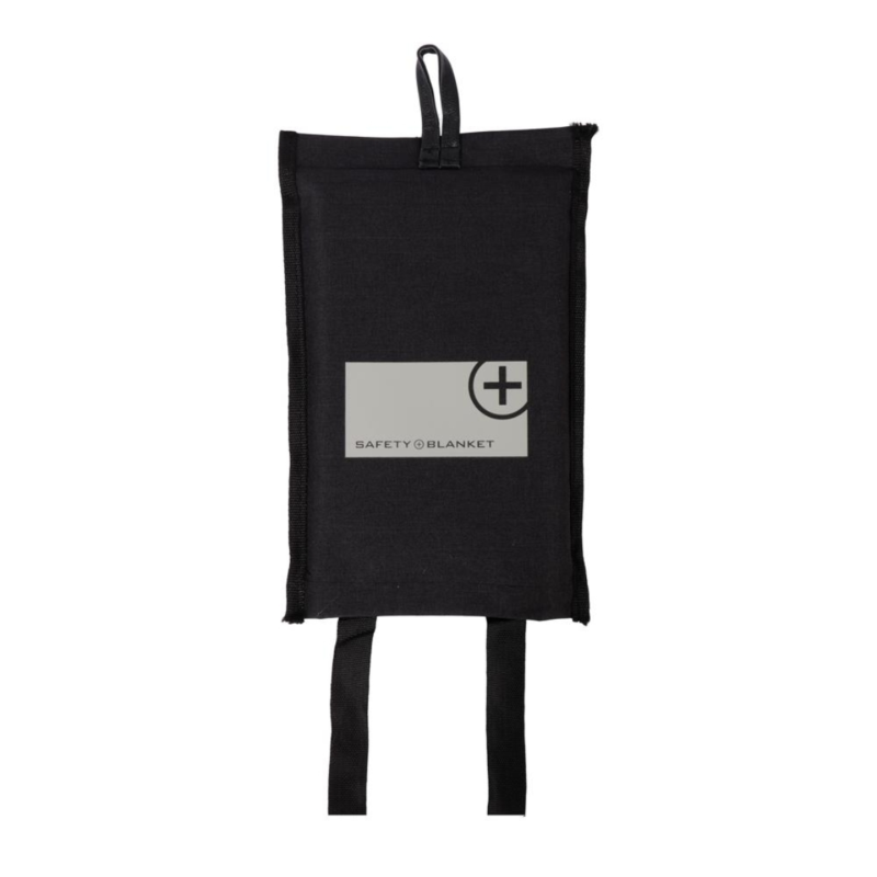 Norländer blusdeken zwart 100 cm