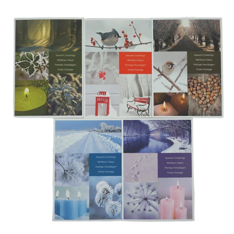 Kerstkaarten 30 stuks Actie aanbieding