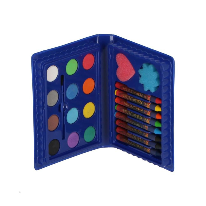 Kleurset FC Barcelona 23-delig 15,5 cm