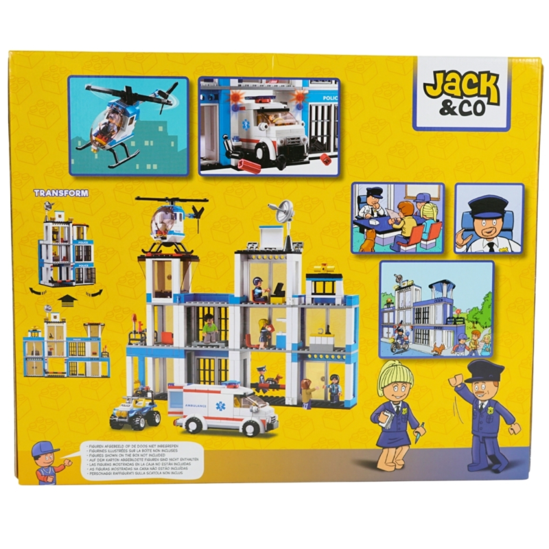 Jack & Co politiebureau 519 delig 32 cm