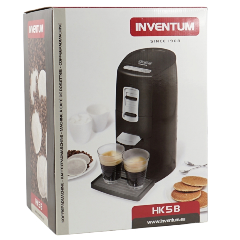 Inventum Koffiepadmachine 1,3 l EU stekker 34 cm 2 assorti