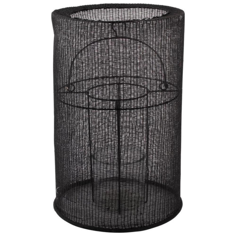 Gusta lantaarn katoen zwart 46 cm
