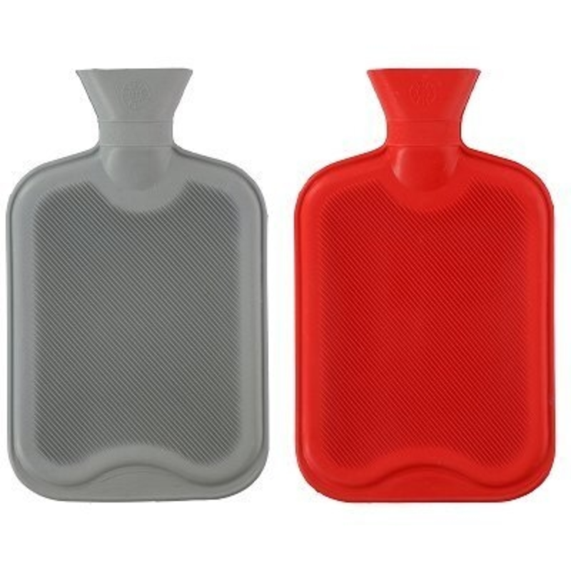 Warmwaterkruik rubber 1 liter